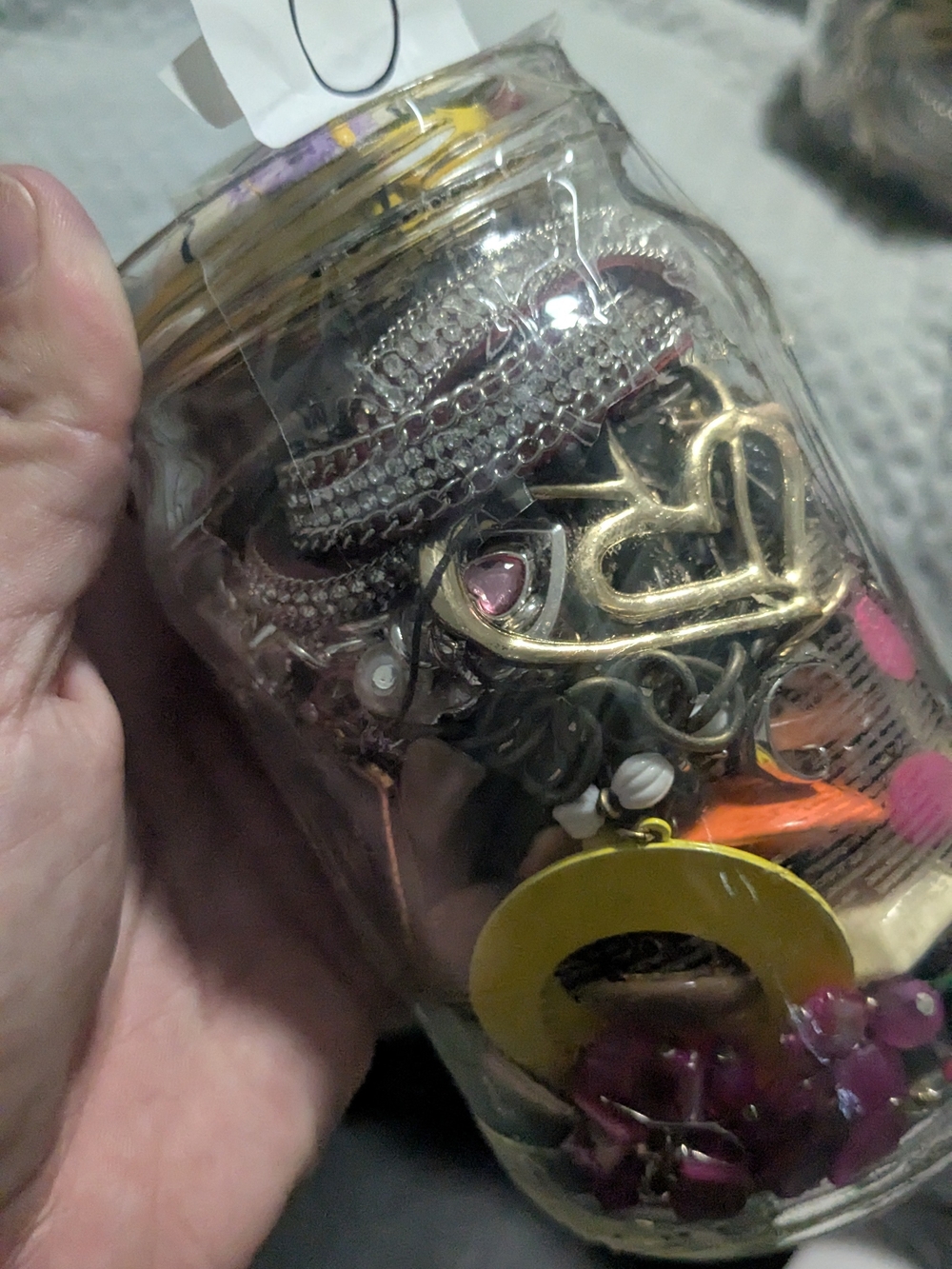 Medium Sized Mystery Jewelry Jar 1